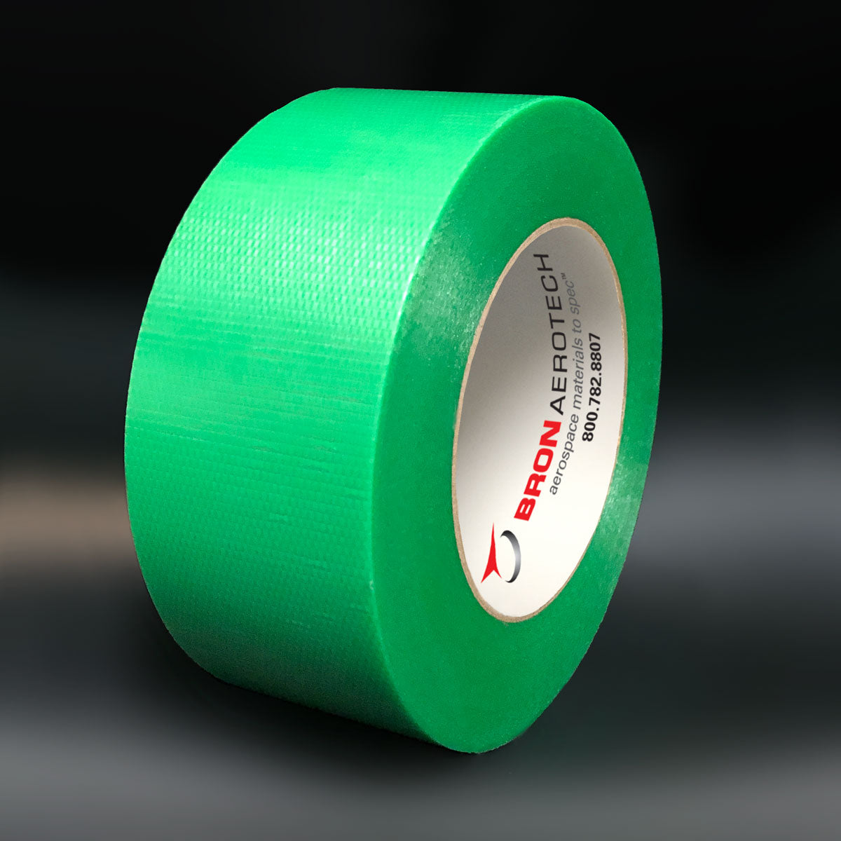 Roll of Bron Aerotech BA 4650 green multi-purpose masking, protection, and repair tape - product photo