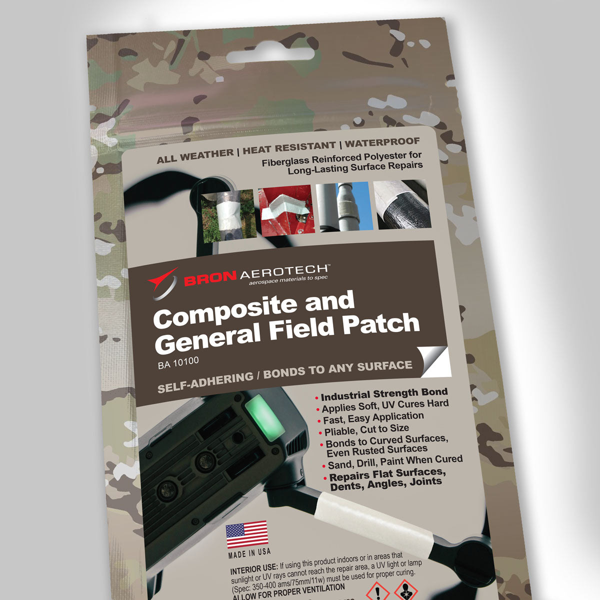 BA 10100 Composite and General Field Patch – Bron Aerotech, LLC.