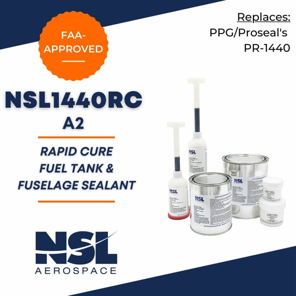 NSL1440RC A2: Rapid Cure Aviation Fuel Tank Sealant