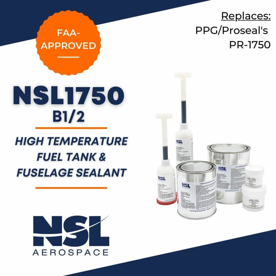 NSL1750 B1/2: High Temperature Aviation Fuel Tank and Fuselage Sealant