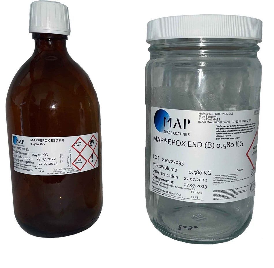 MAP® EPOX BLACK ESD (K) - 1.000 KG Coating